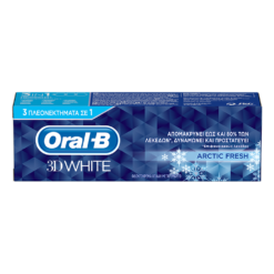 Οδοντόκρεμα 3D White Arctic Fresh Oral-B (75ml)