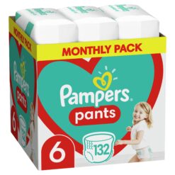 Πάνες-Βρακάκι Μέγεθος 6 (15kg+) Pampers Pants (132τεμ)