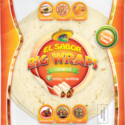 Πίτες Μεξικάνικες Wraps El Sabor (6 τεμ)
