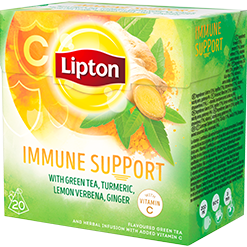 Πράσινο Τσάι Immume Support Lipton (20 πυραμίδες x 1