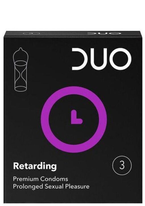 Προφυλακτικά Retarding (Επιβραδυντικά) DUO (3 τεμ)