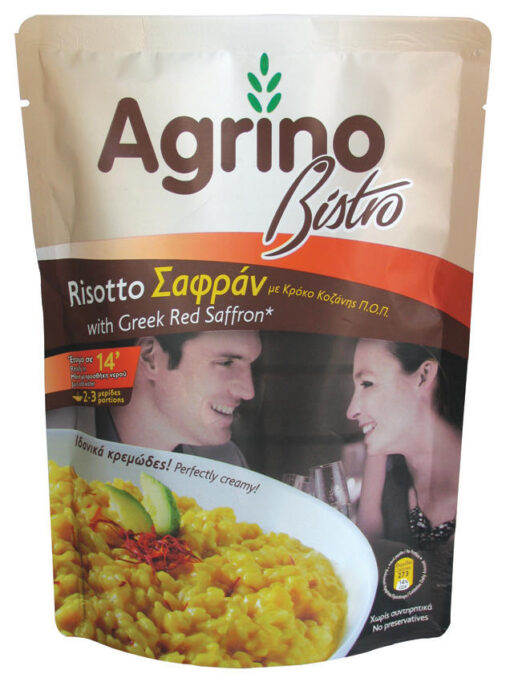 Ριζότο με Σαφράν από Κρόκο Κοζάνης Bistro Agrino (200 g)