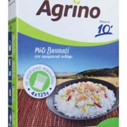 Ρύζι 10 λεπτών Basmati Ινδίας Agrino (500g)