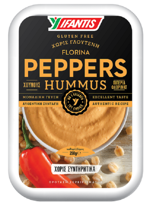 Σαλάτα Hummus με Πιπεριά Φλωρίνης Υφαντής (250gr)