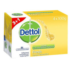 Σαπούνι Fresh Dettol (100 g) 3+1 Δώρο