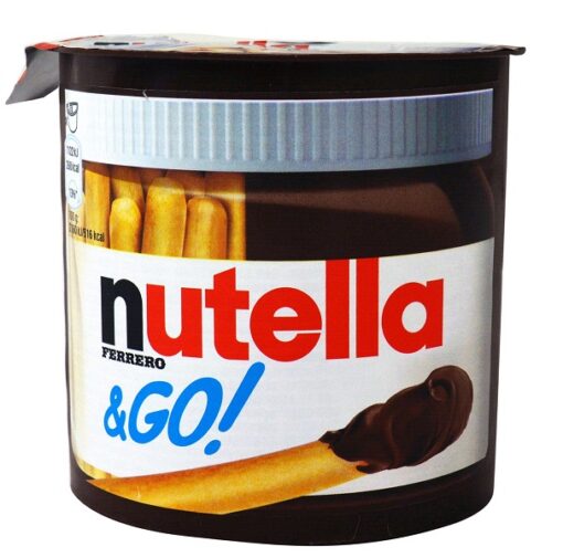Σνακ Κρέμα Φουντουκιού & Μπαστουνάκια Ferrero Nutella & Go (52g)