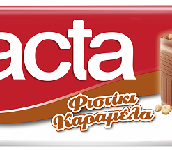 Σοκολάτα Γάλακτος με Φιστίκι & Καραμέλα Lacta (90g)