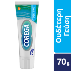 Στερεωτική Κρέμα Οδοντοστοιχιών Neutral Cream Corega (70g)