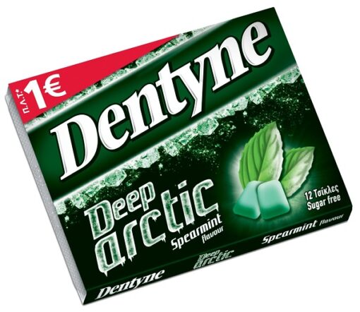 Τσίχλες με Γεύση Δυόσμο Dentyne Arctic (16