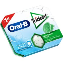 Τσίχλες με Γεύση Δυόσμο Oral-B Trident (17g)