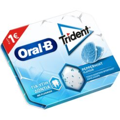 Τσίχλες με Γεύση Μέντας Oral-B Trident (17g)