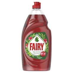 Υγρό πιάτων Clean & Fresh Κόκκινα Μούρα Fairy (900 ml)