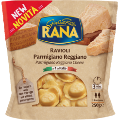 Φρέσκα Ζυμαρικά Ραβιόλι με Αυγό και Γέμιση Παρμεζάνα Reggiano Rana (250g)