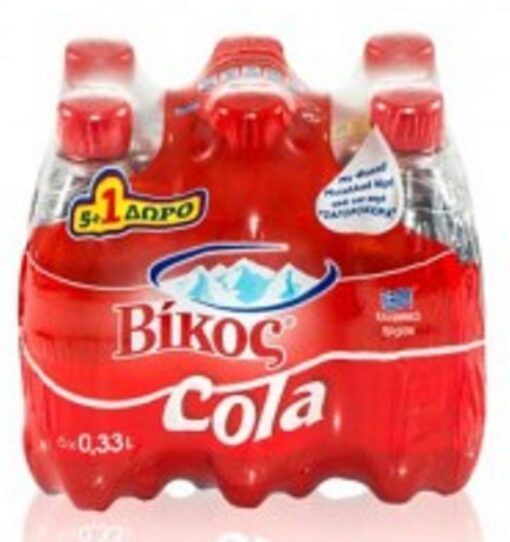 Cola Βίκος (6x330 ml) 5+1 Δώρο