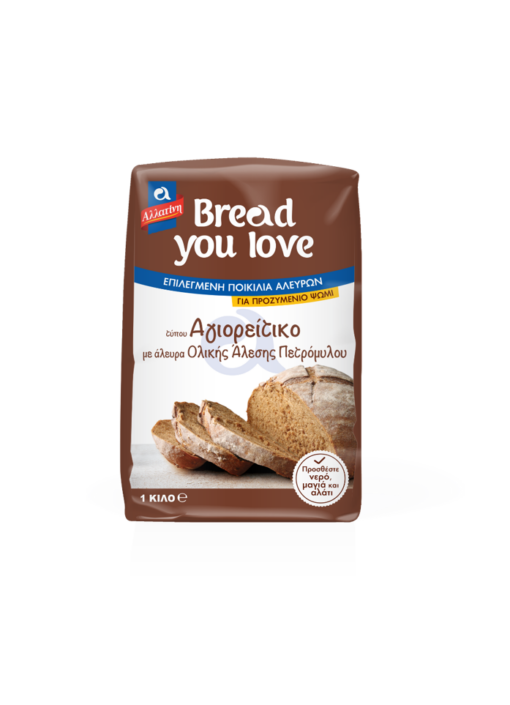 Αλεύρι Αγιορείτικο Bread you Love Αλλατίνη (1kg)