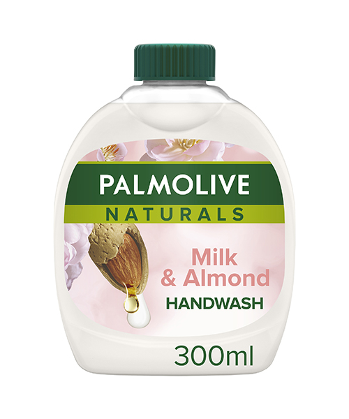 Ανταλλακτικό Υγρό Κρεμοσάπουνο Naturals Γάλα & Aμύγδαλο Palmolive (300 ml)