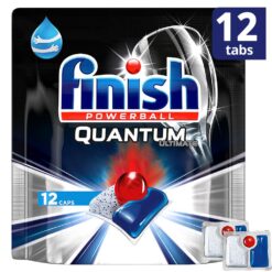 Απορρυπαντικό Πλυντηρίου Πιάτων σε Ταμπλέτες Quantum Ultimate Finish (2x12τεμ) 1+1 Δώρο