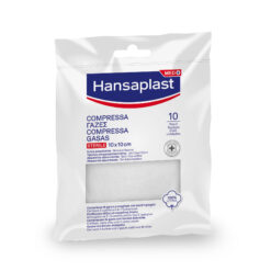 Αποστειρωμένες Γάζες 10x10cm Hansaplast (10τεμ)