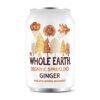 Βιολογικό Ανθρακούχο Ποτό Τζίντζερ Whole Earth (330 ml)