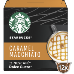 Κάψουλες Caramel Macchiato για Μηχανή Nescafe Dolce Gusto Starbucks (12 τεμ)