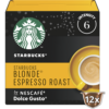 Κάψουλες Espresso Blonde Roast για Μηχανή Nescafe Dolce Gusto Starbucks (12 τεμ)