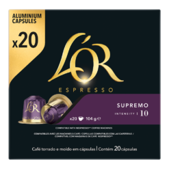 Κάψουλες Espresso Supremo L'OR (20 τεμ)