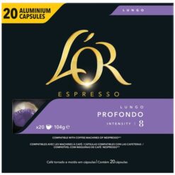 Κάψουλες espresso Lungo Profondo L'OR (20τεμ)
