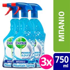 Καθαριστικό Mπάνιου Αντιβακτηριδιακό Σπρει Dettol (500+250ml) τα 3 τεμάχια -30%