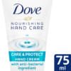 Κρέμα Χεριών Care & Protect με Αντιβακτηριδιακό Συστατικό Dove (75ml)