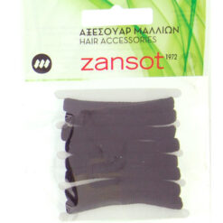 Λάστιχο Μαλλιών Υφασμάτινο Μαύρο Zan Sot (1τεμ)
