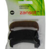 Λαστιχάκια Μαλλιών Υφασμάτινα Μαύρα Zan Sot (3 τεμ)