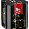 Μπύρα Κουτί Kaiser (4x500ml) 3+1 Δώρο