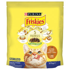 Ξηρά Τροφή για Στειρωμένες Γάτες με Γαλοπούλα και Λαχανικά Friskies (375 g)