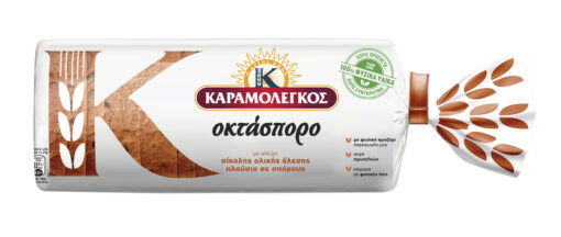 Οκτάσπορο Ψωμί σε Φέτες Καραμολέγκος (500g)