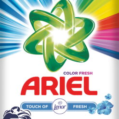 Σκόνη Απορρυπαντικό Πλυντηρίου Touch of Lenor Color Ariel (56μεζ)
