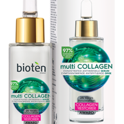 Συμπυκνωμένος Αντιρυτιδικός Ορός Multi Collagen Bioten (30ml)