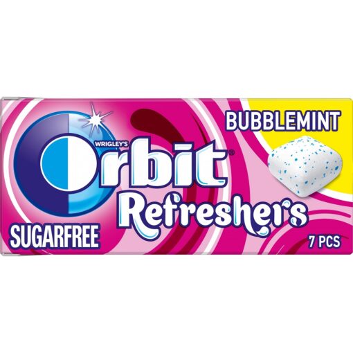Τσίχλες Bubblemint Κουτάκι Refreshers Orbit (15