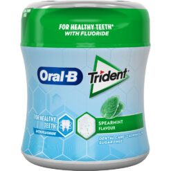 Τσίχλες με Γεύση Δυόσμο Μπουκάλι Oral-B Trident (68g)