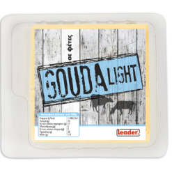 Τυρί Gouda Light σε φέτες Leader (9 Φέτες) (200 g)