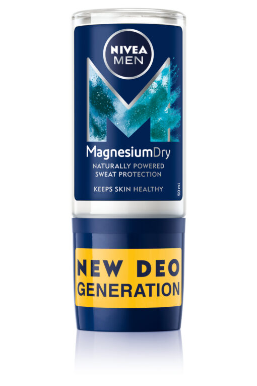 Ανδρικό Αποσμητικό Roll-On Magnesium Dry Fresh Nivea Men (50ml)