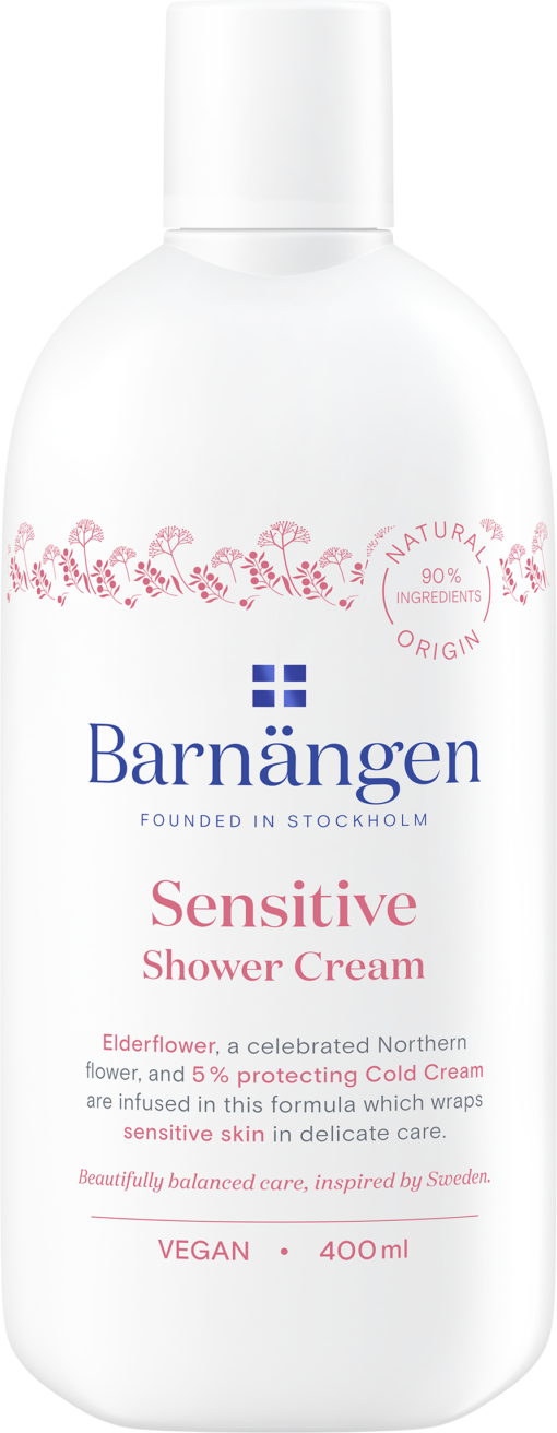 Αφρόλουτρο Shower Cream Sensitive Barnangen (400ml)