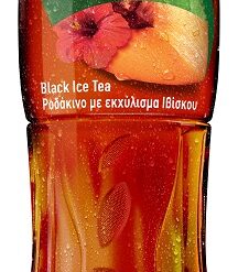 Black Ice Tea Ροδάκινο με εχύλισμα Ιβίσκου Fuze (500 ml)