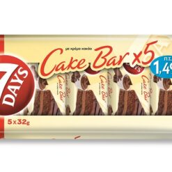 Cake Bar με Κρέμα Κακάο 7 Days (5x32g)