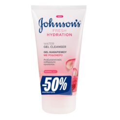Gel Καθαρισμού Προσώπου με Ροδόνερο Johnson's (150 ml) -50%
