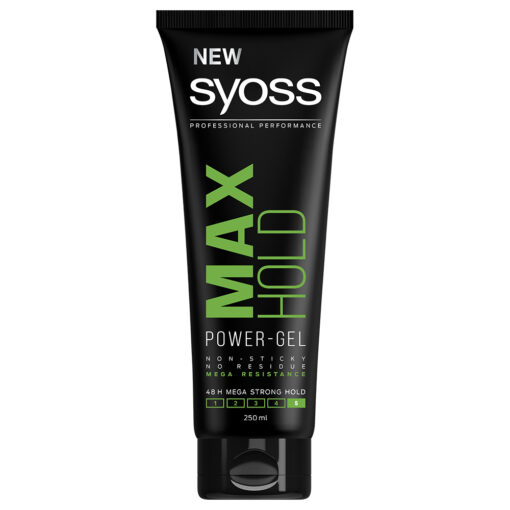 Gel Μαλλιών Max Hold Syoss (250ml)