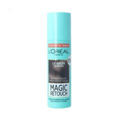 Spray Προσωρινής Κάλυψης Λευκών Dark Brown Magic Retouch L'Oreal (100 ml)