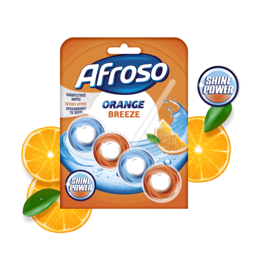 Wc Block Ανταλλακτικό Orange Breeze Afroso (40g)