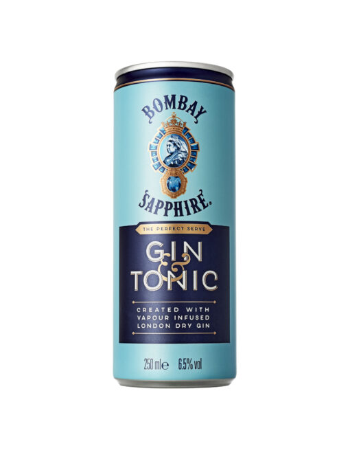 Έτοιμο cocktail Gin & Tonic Bombay (250 ml)