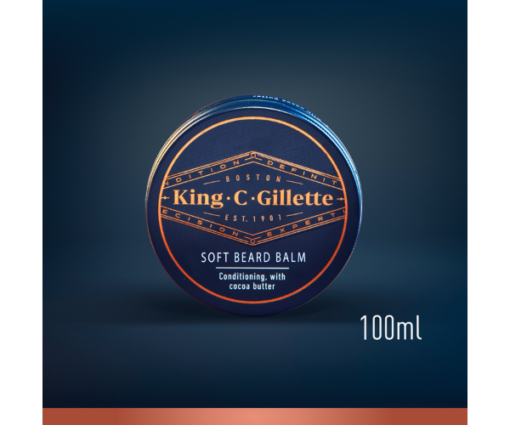 Ανδρικό Προϊόν Μαλακτικής Περιποίησης για τα Γένια King C. Gillette (100ml)