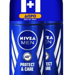Αποσμητικό Roll on Protect & Care Nivea Men (50 ml) 1+1 Δώρο